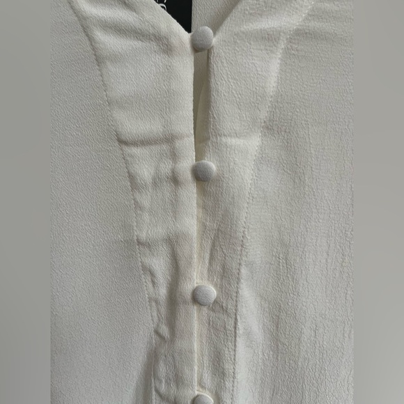 RW&co Tie Front 3/4 Sleeve Blouse - Picture 7 of 7